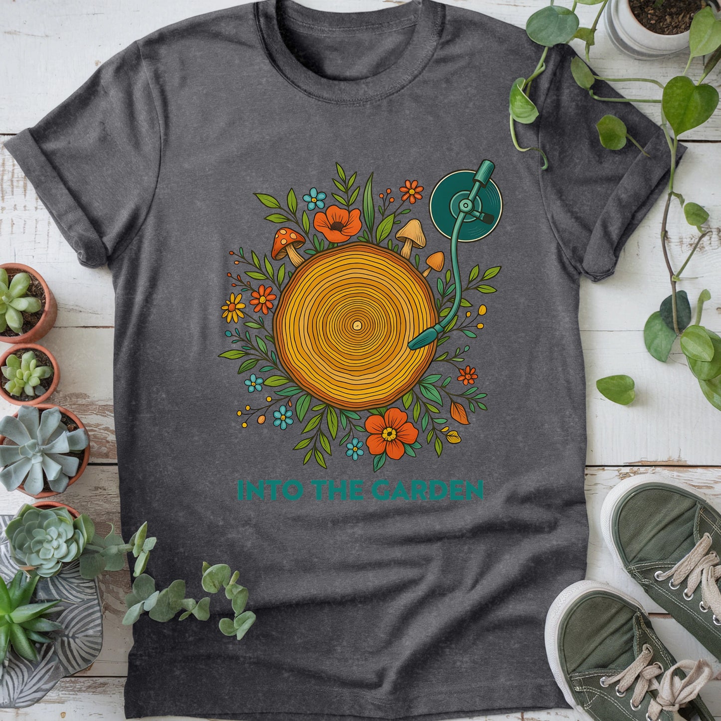 Garden Vinyl T-shirt