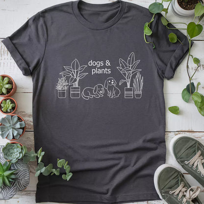 Plants & Dog T-Shirt