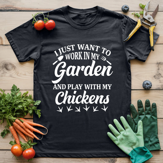 Play With My Chickens T-Shirt