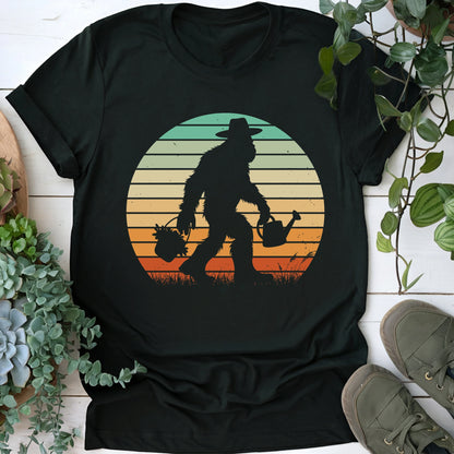 Gardening Bigfoot T-shirt