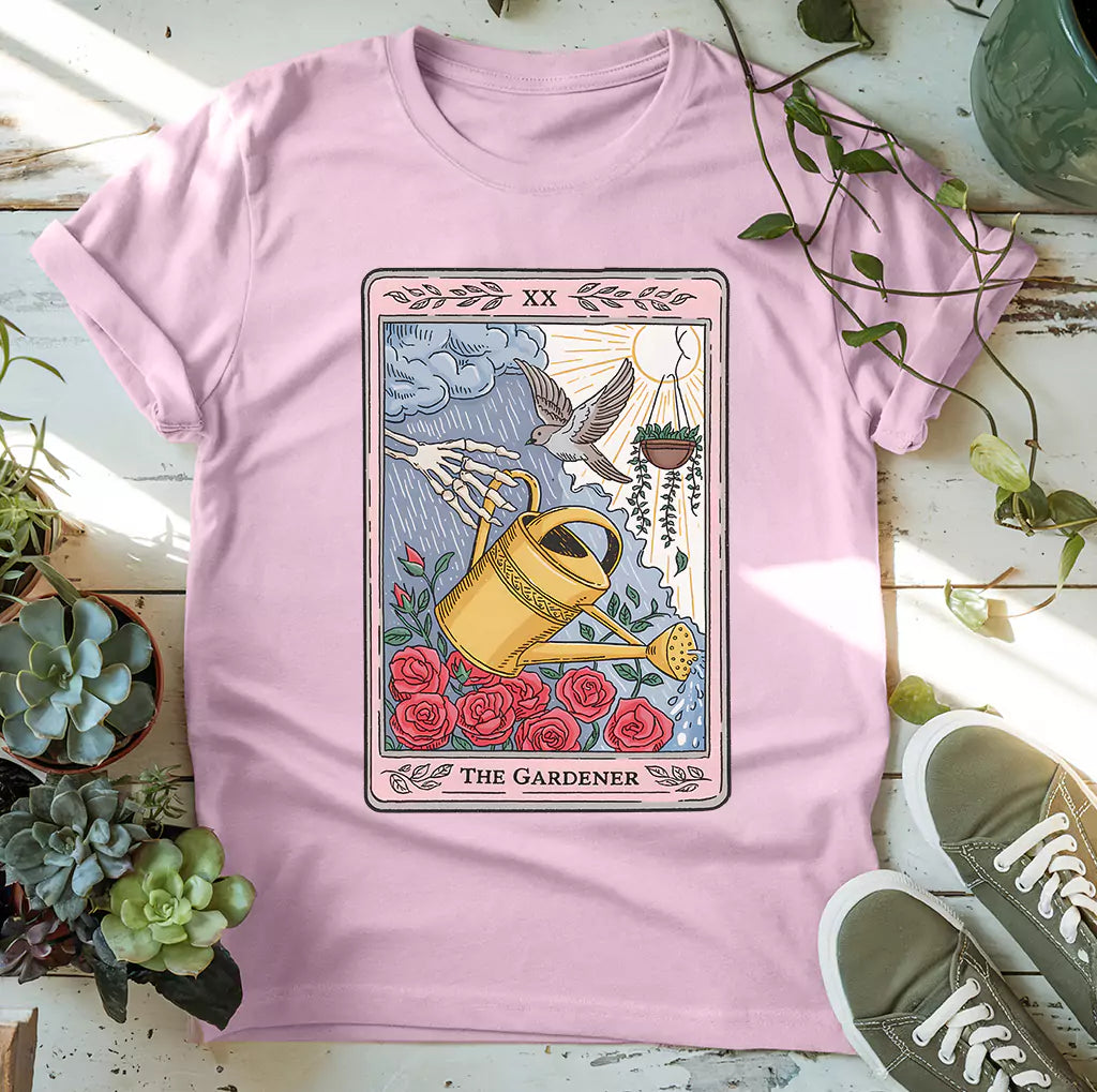 Gardener Tarot Card T-Shirt
