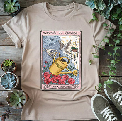 Gardener Tarot Card T-Shirt