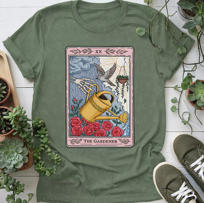 Gardener Tarot Card T-Shirt