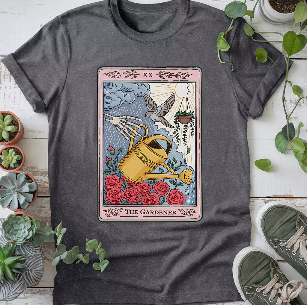 Gardener Tarot Card T-Shirt