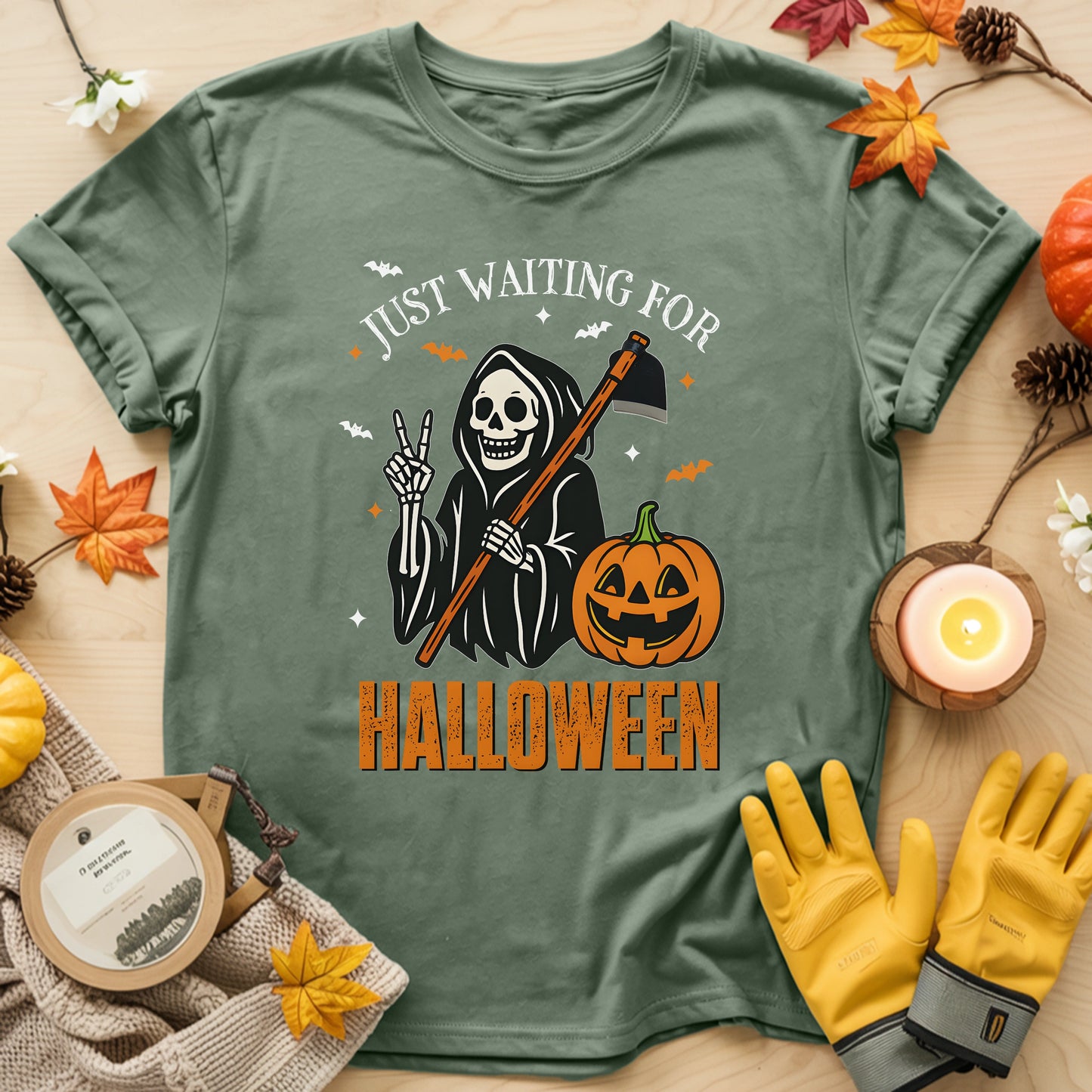 Waiting For Halloween T-shirt