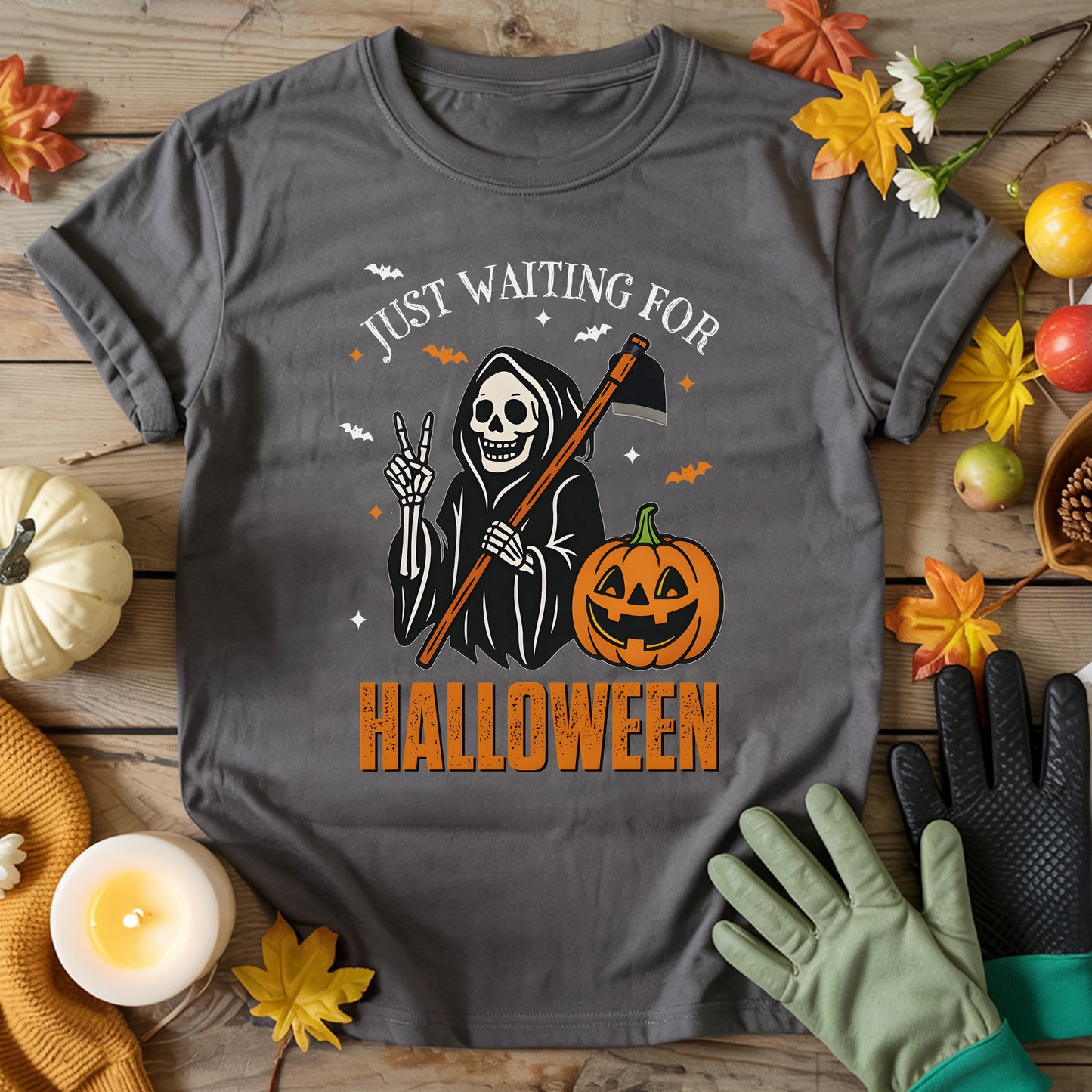Waiting For Halloween T-shirt