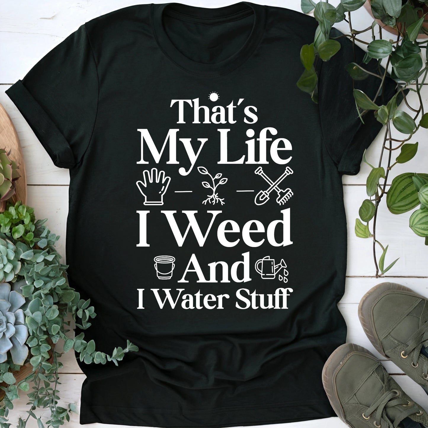 I Weed And Water Stuff T-Shirt